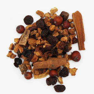 By the fire, winter warm herbal teas - Herbal tea - Fruity blend, Herbal tea - infusion.organic