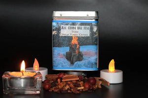 By the fire, winter warm herbal teas - Herbal tea - Fruity blend, Herbal tea - infusion.organic