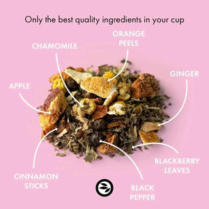 Women's Power ORGANIC - Herbal tea - Branded, Rooibos & Honeybush - infusion.organic