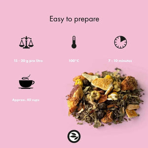 Women's Power ORGANIC - Herbal tea - Branded, Rooibos & Honeybush - infusion.organic