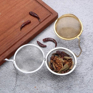 Tea Infuser Ball - Silver - Infuser - Accessories, Filters & Bags, infuser - infusion.organic