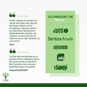 Spirulina Powder - Supplements - Supplements - infusion.organic