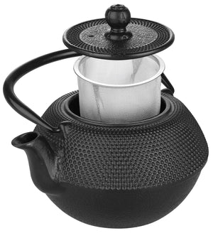 IBILI - Black Cast Iron Teapot 1.20 Lt. - Teapot - Accessories, Teapot - infusion.organic