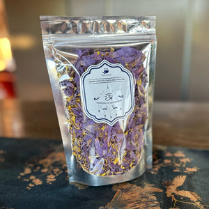 Dried Blue Lotus Flower Magical Tea Tea soul infusion.organic