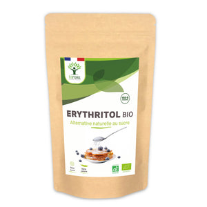 Organic erythritol powder - Packaged in France Supplement Bioptimal infusion.organic