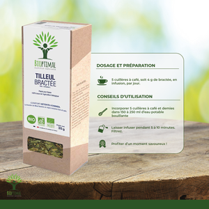 Tilleul bractée bio - Bioptimal Bioptimal Infusion infusion.organic