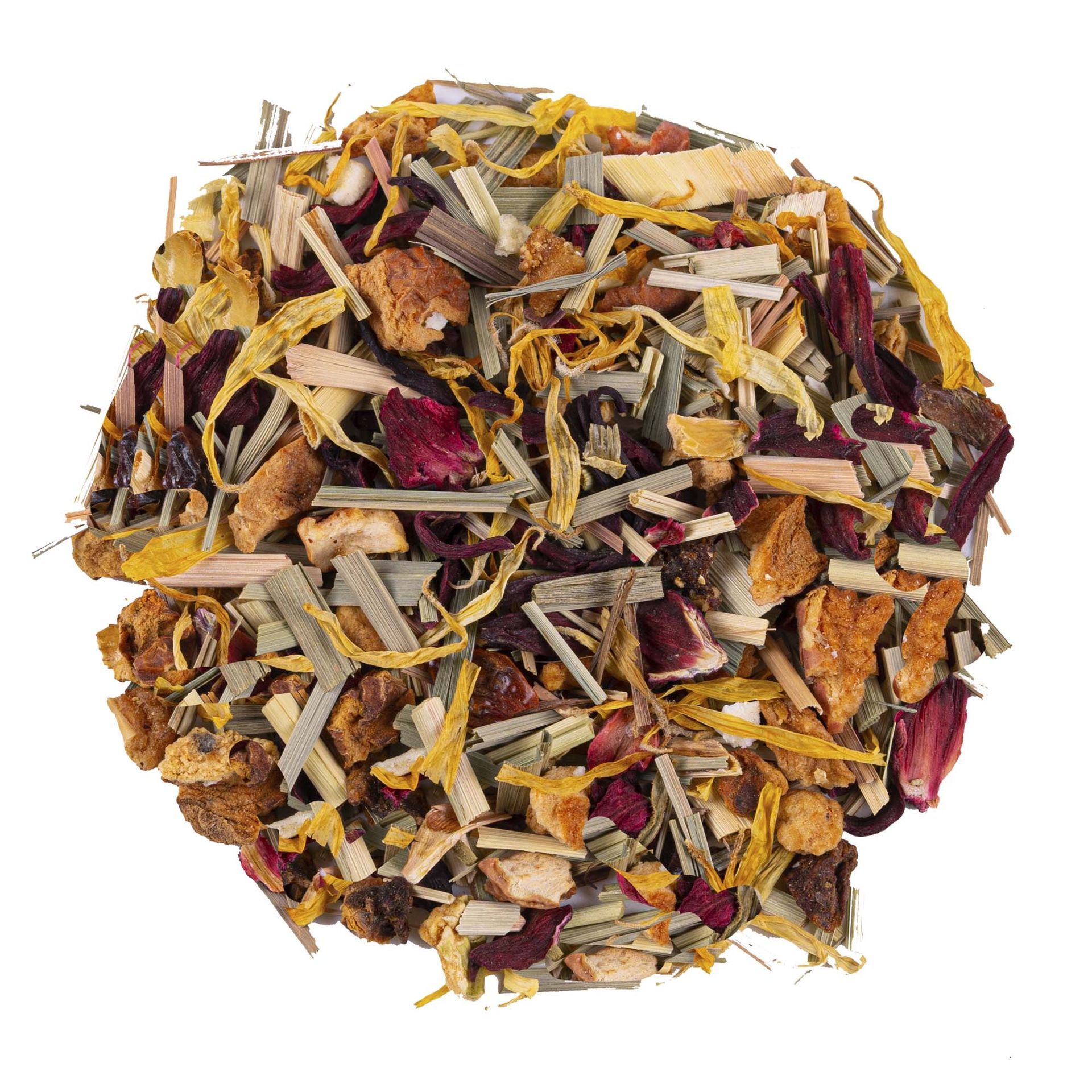 Cool Raspberry Herbal Tea Infuzion infusion.organic