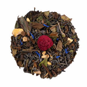 Ginger Raspberry Acerola Green Tea Infuzion infusion.organic