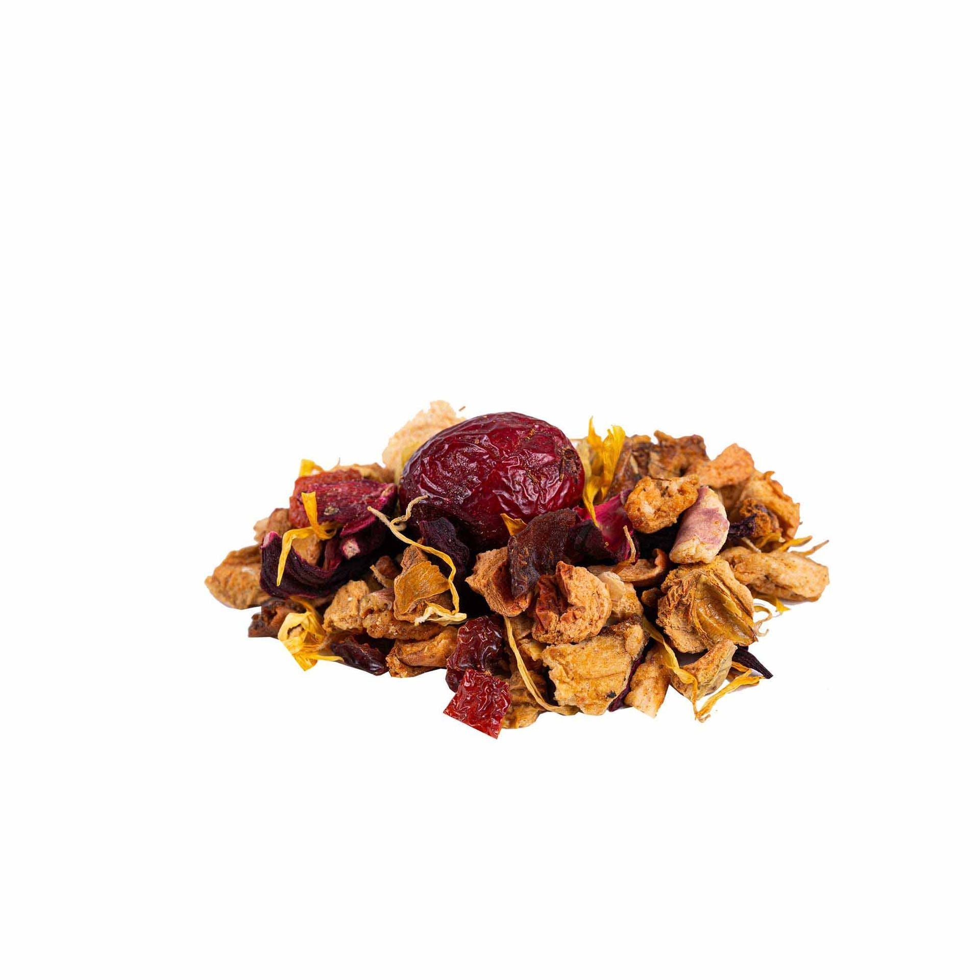 Cranberry - Peach Tea Rooibos & Honeybush Infuzion infusion.organic