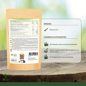 Matcha bio poudre -  Bioptimal Bioptimal Superaliment infusion.organic