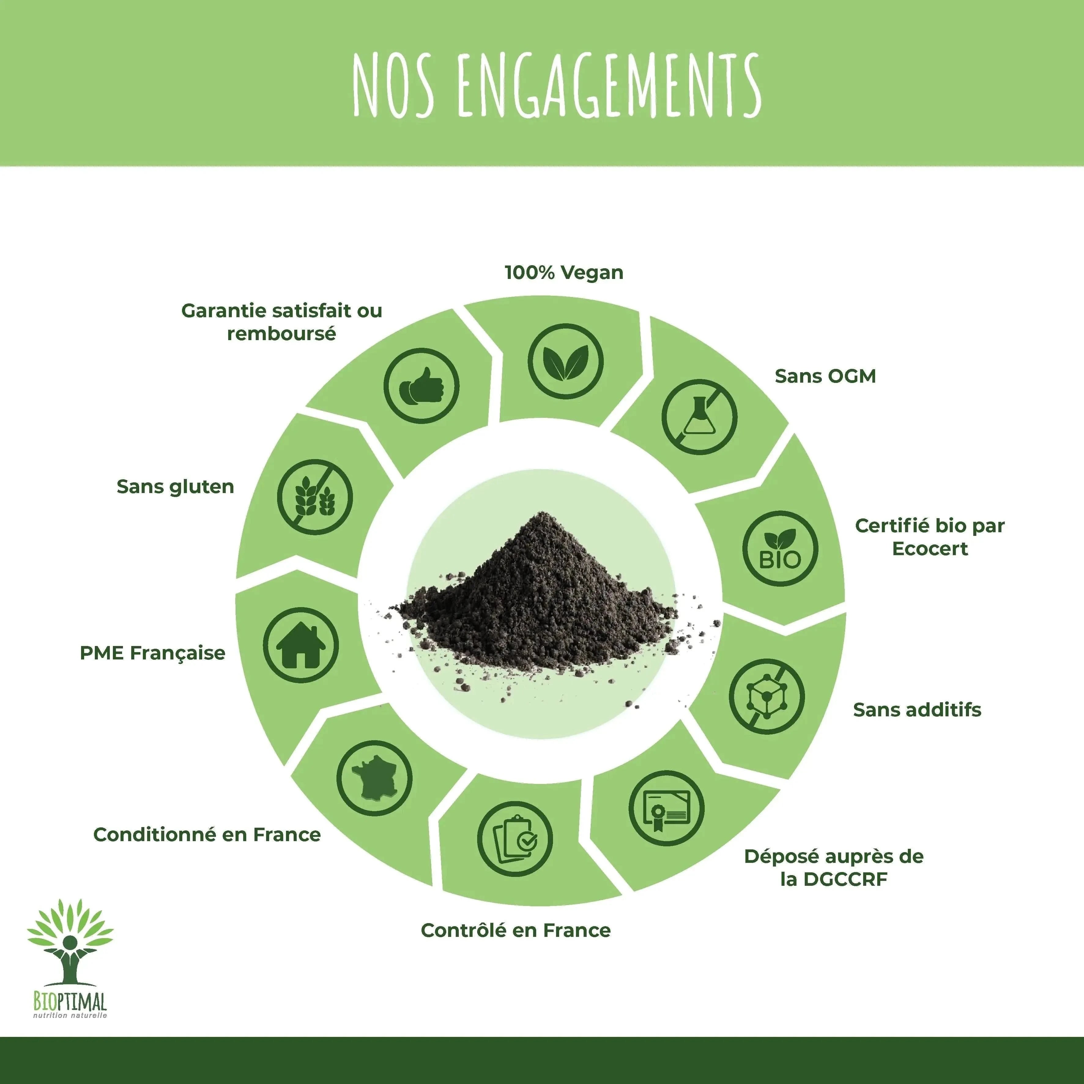 activated vegetable carbon powder - Supplements - Supplements - infusion.organic