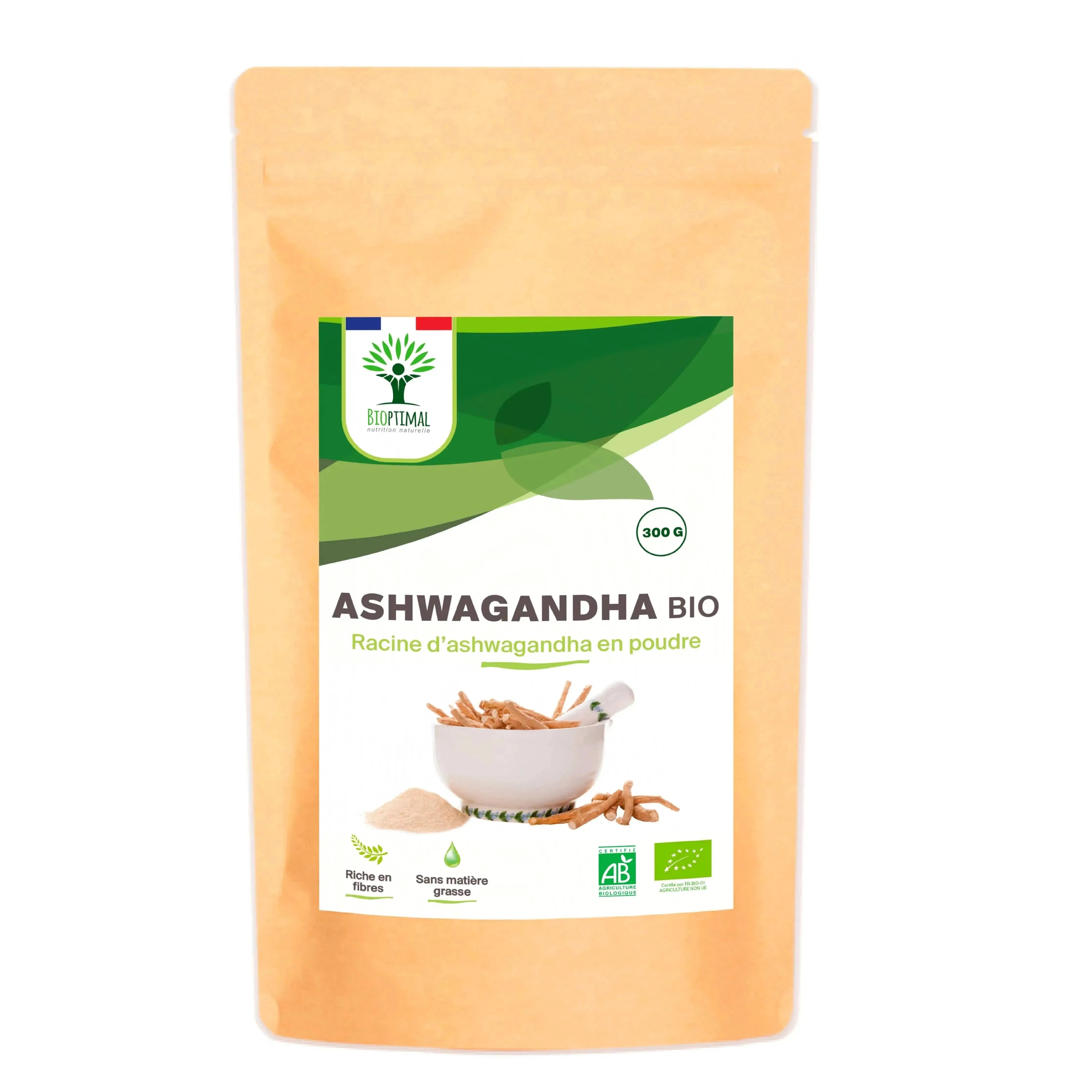 ashwagandha powder - Adaptogens, Supplements - Adaptogens, Supplements - infusion.organic