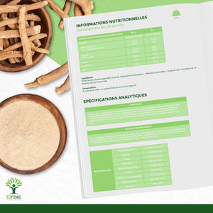 ashwagandha powder - Adaptogens, Supplements - Adaptogens, Supplements - infusion.organic