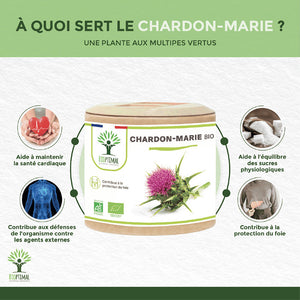 Chardon-Marie bio gélules - Bioptimal Bioptimal Complément alimentaire infusion.organic