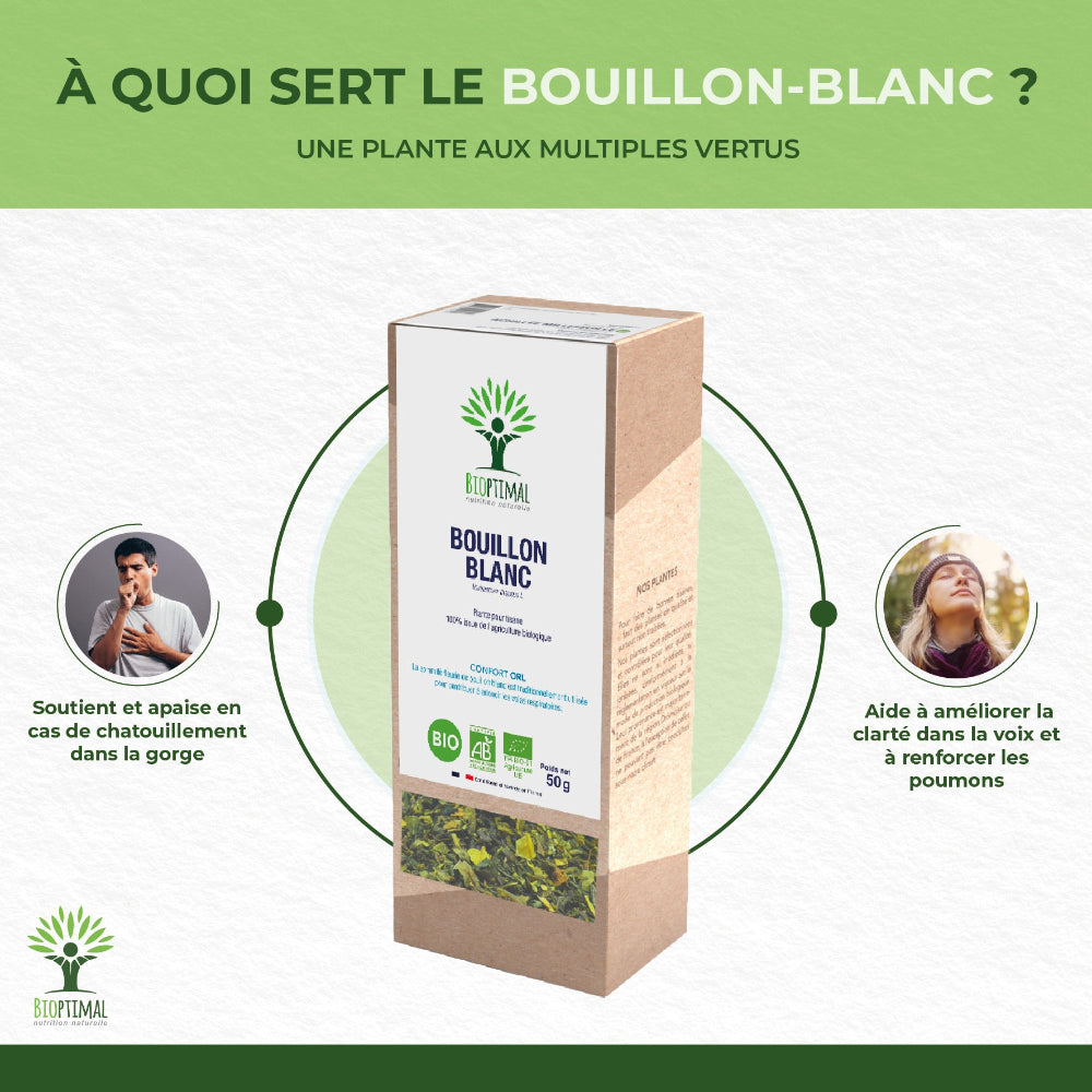 Bouillon blanc bio -  Bioptimal Bioptimal Infusion infusion.organic