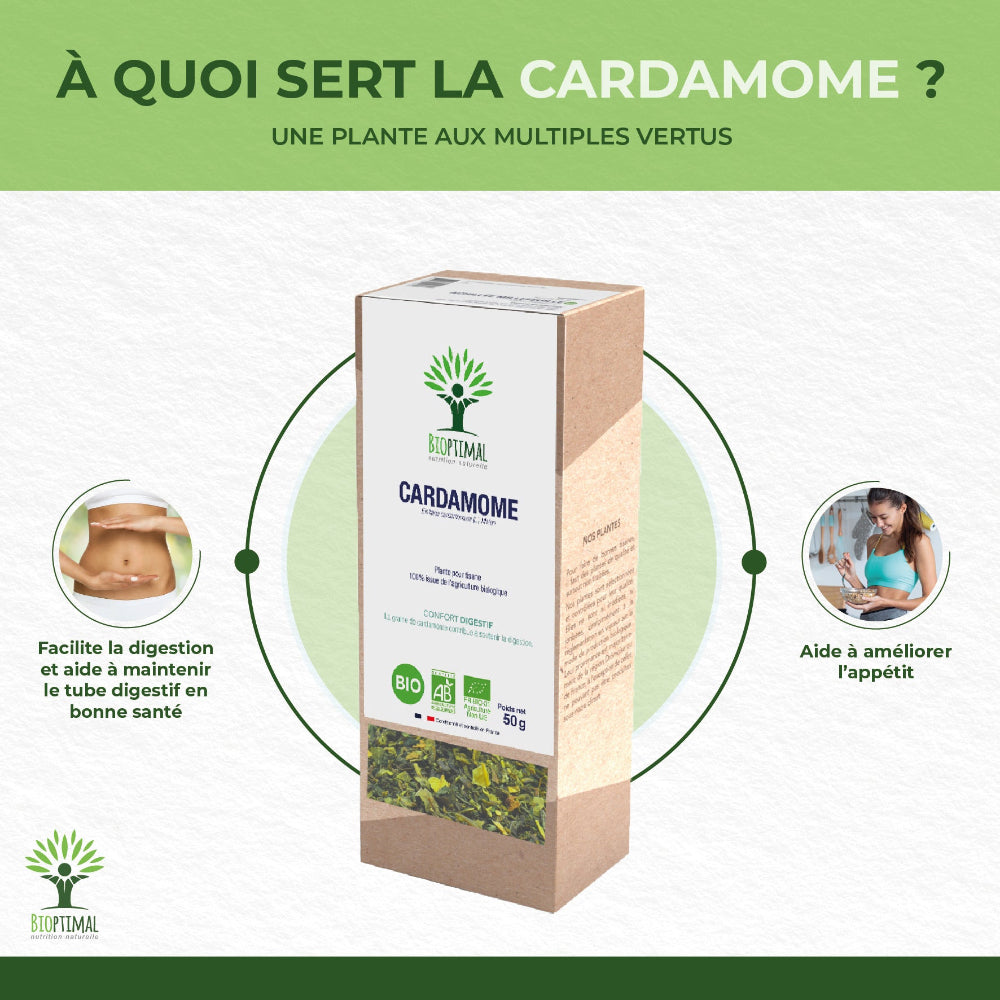 Cardamome bio -  Bioptimal Bioptimal Infusion infusion.organic