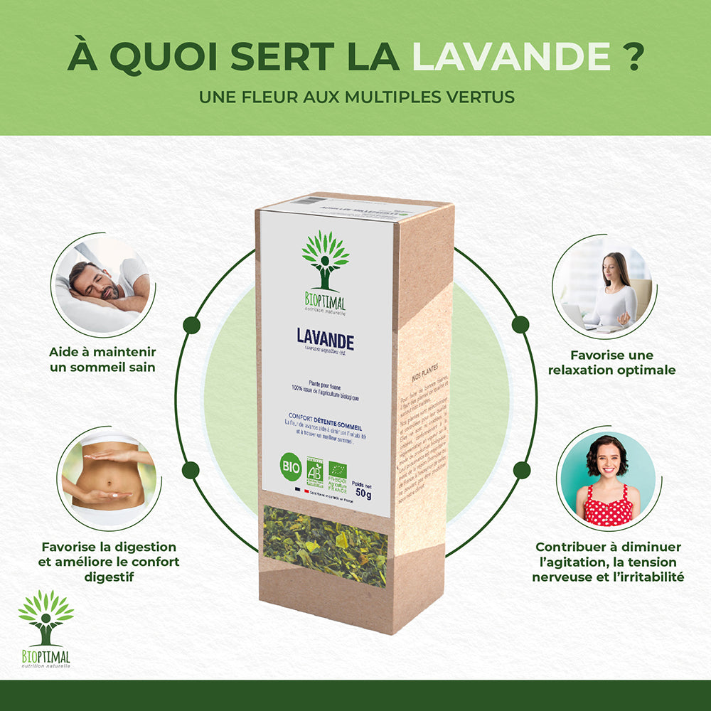 Lavande bio  -  Bioptimal Bioptimal Infusion infusion.organic