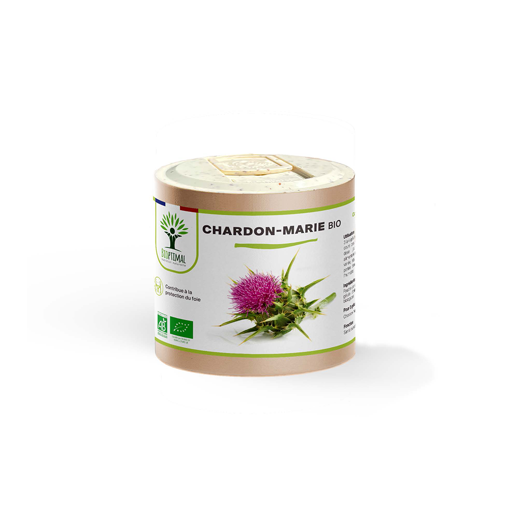 Chardon-Marie bio gélules - Bioptimal Bioptimal Complément alimentaire infusion.organic