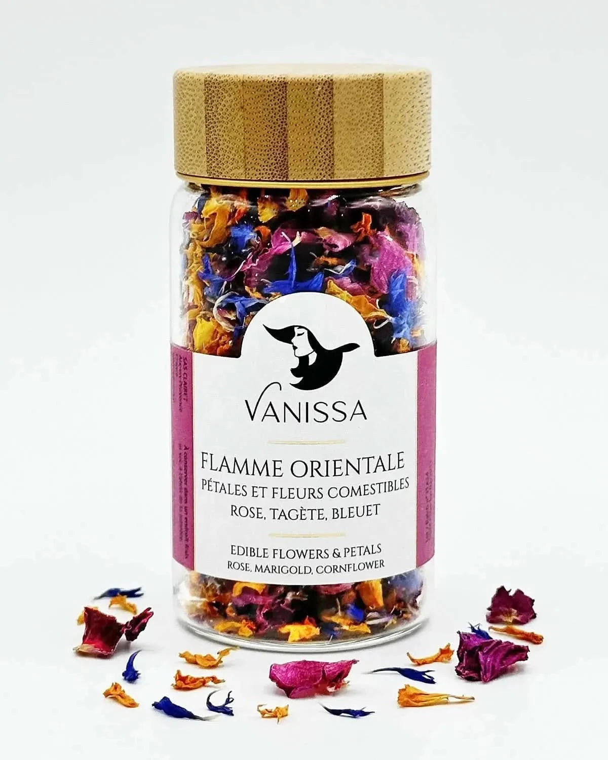 Oriental Flame - Edible Flower Petals - Edible Flowers - Edible Flowers - infusion.organic