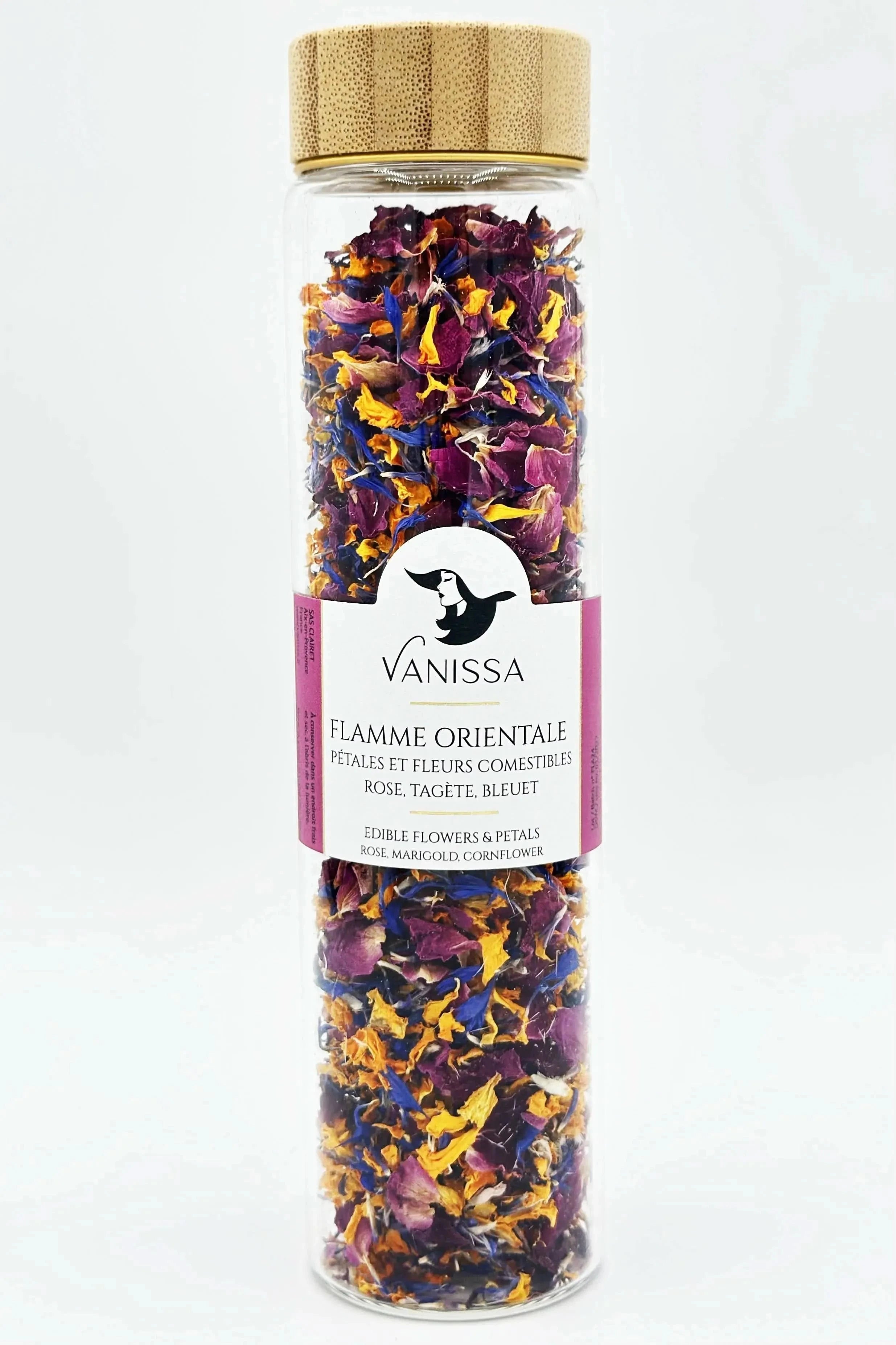 Oriental Flame - Edible Flower Petals - Edible Flowers - Edible Flowers - infusion.organic
