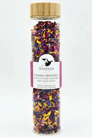 Oriental Flame - Edible Flower Petals - Edible Flowers - Edible Flowers - infusion.organic