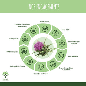 Chardon-Marie bio gélules - Bioptimal Bioptimal Complément alimentaire infusion.organic