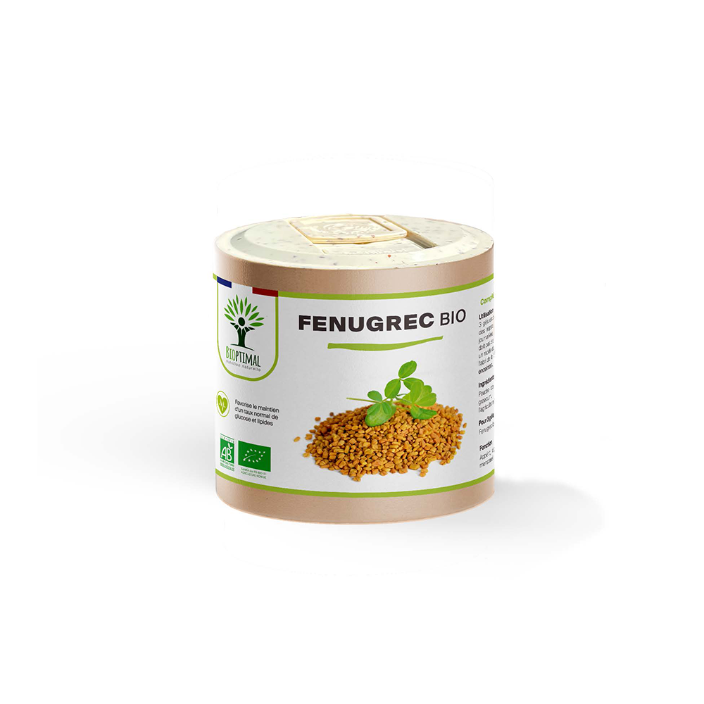 Fenugrec bio gélules - Bioptimal Bioptimal Complément alimentaire infusion.organic