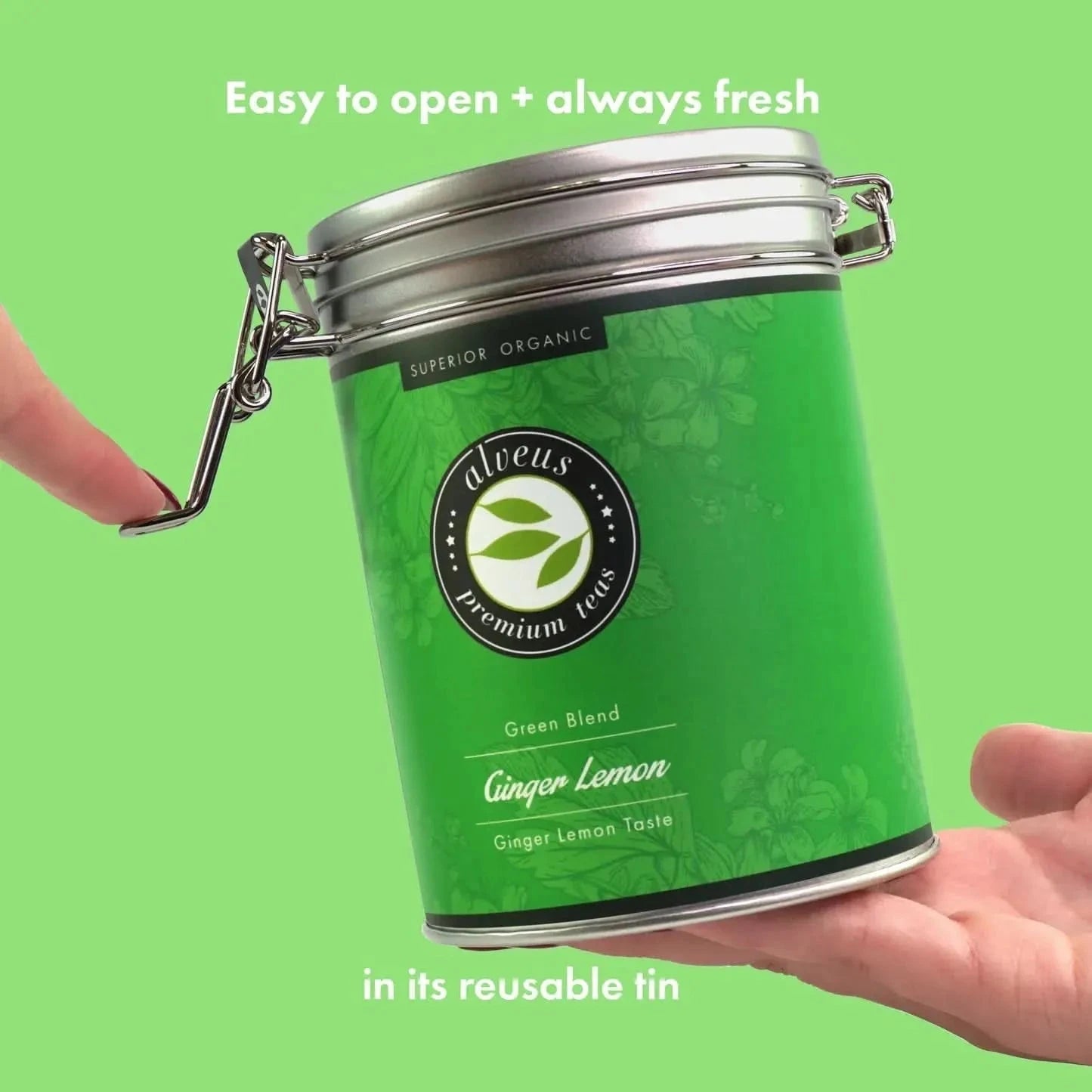 Ginger Lemon ORGANIC - Green tea - Branded - infusion.organic