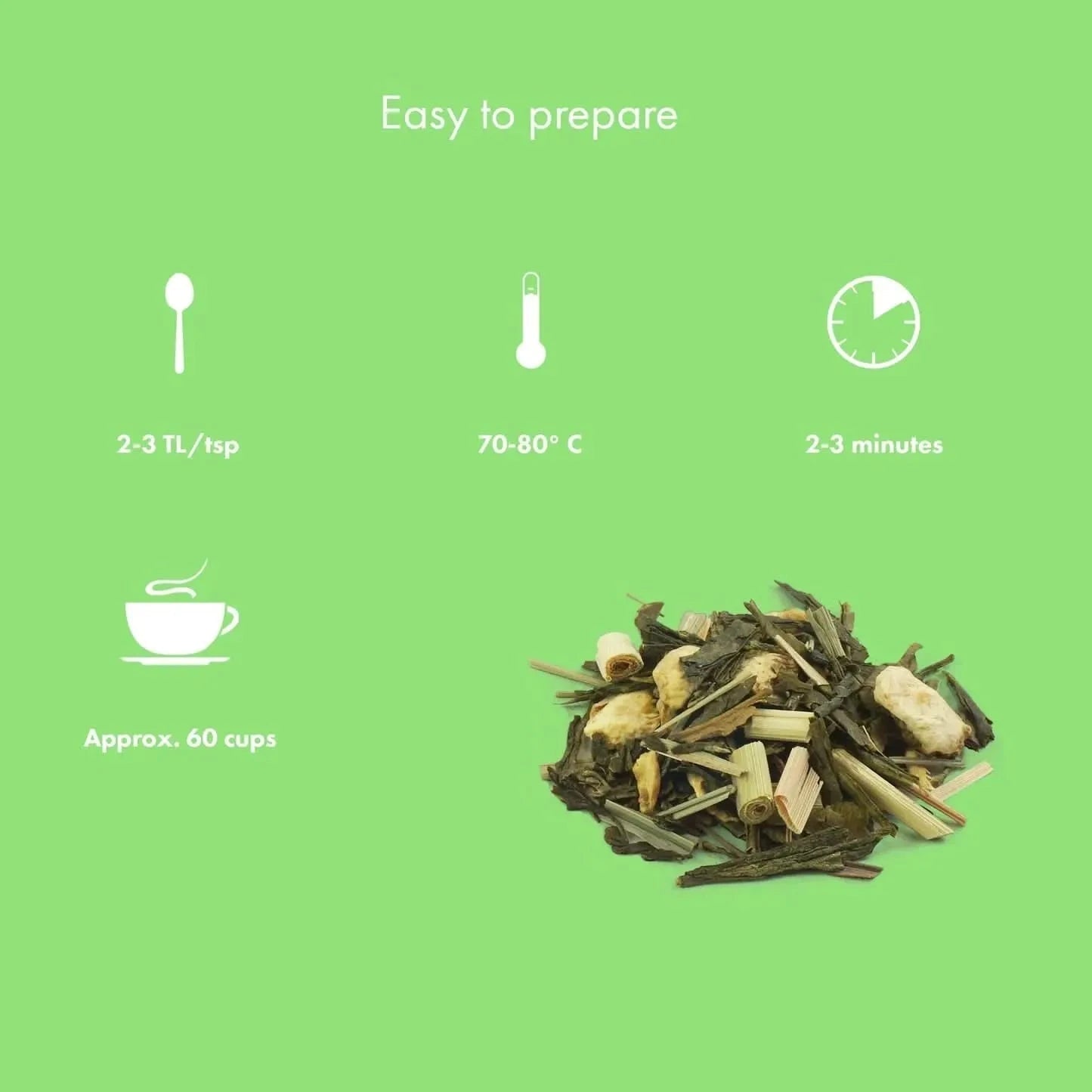 Ginger Lemon ORGANIC - Green tea - Branded - infusion.organic