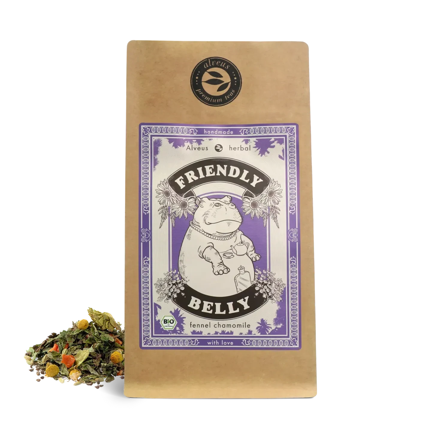 Friendly Belly ORGANIC - Herbal tea - Branded - infusion.organic