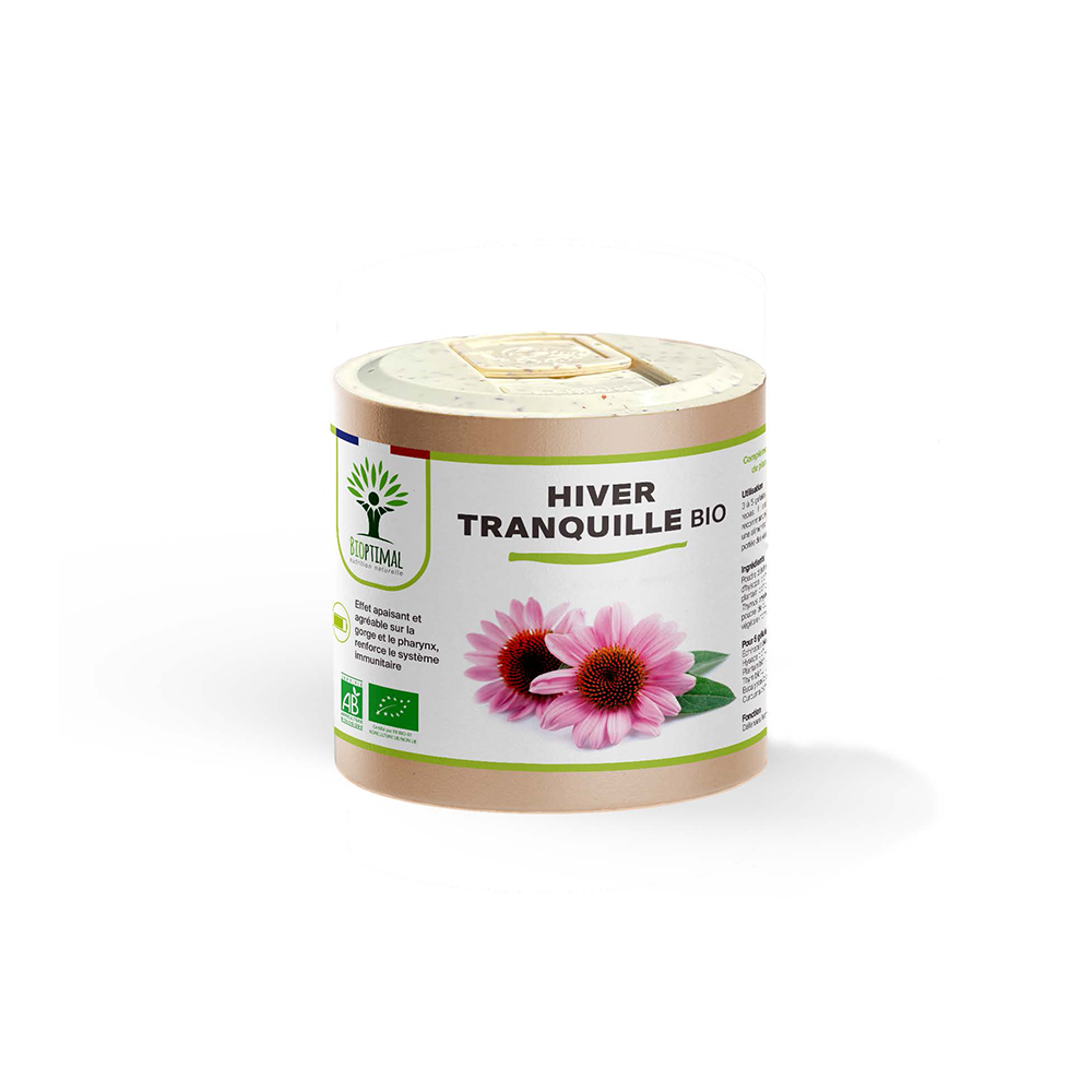 Hiver Tranquille bio gélules -  Bioptimal Bioptimal Complément alimentaire infusion.organic
