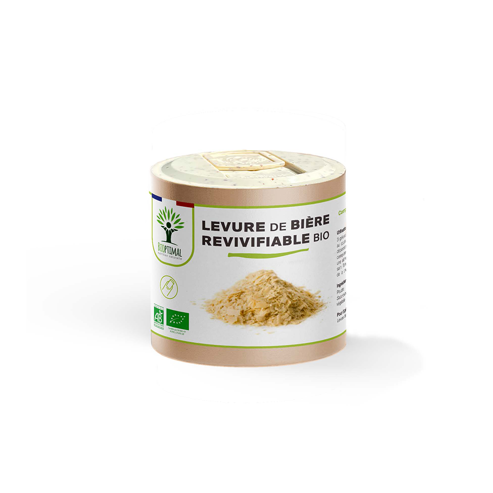 Levure de Bière vivante bio gélules -  Bioptimal Bioptimal Complément alimentaire infusion.organic