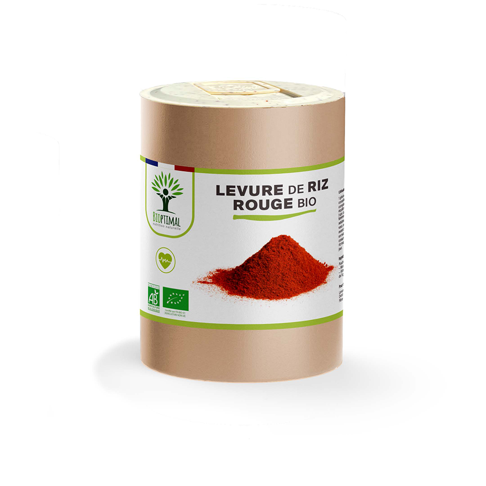 Levure de riz rouge bio gélules -  Bioptimal Bioptimal Complément alimentaire infusion.organic