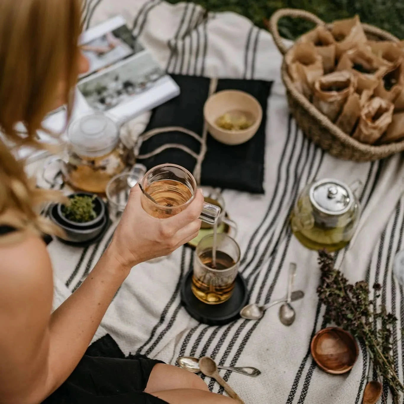 Linden Tea - honey tea, certified organic Nordic herbal tea-Plūkt-infusion.organic