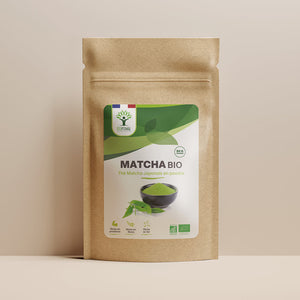 Matcha bio poudre -  Bioptimal Bioptimal Superaliment infusion.organic