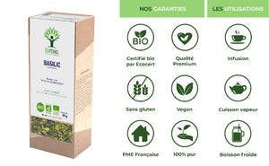 Basilic bio -  Bioptimal Bioptimal Infusion infusion.organic