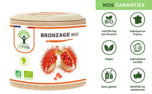 Bronzage bio gélules - Bioptimal Bioptimal Complément alimentaire infusion.organic