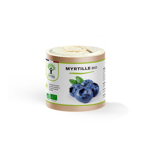 Myrtille bio gélules -  Bioptimal Bioptimal Complément alimentaire infusion.organic