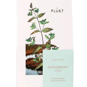 Peppermint Tea -  whole loose leaves, Nordic mint-Plūkt-infusion.organic