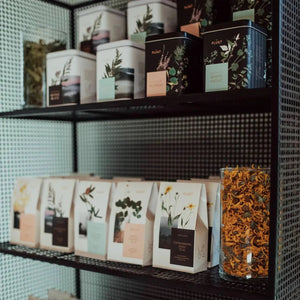 Peppermint Tea -  whole loose leaves, Nordic mint-Plūkt-infusion.organic