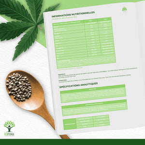 Protéines de chanvre bio poudre - Bioptimal Bioptimal Nutrition sportive infusion.organic