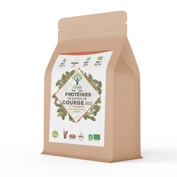 Protéines de courge bio poudre - Bioptimal Bioptimal Nutrition sportive infusion.organic