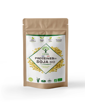 Protéines de soja bio poudre - Bioptimal Bioptimal Nutrition sportive infusion.organic