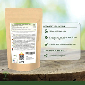 spirulina & chlorella - tablets - Supplements - Minerals, Supplements - infusion.organic