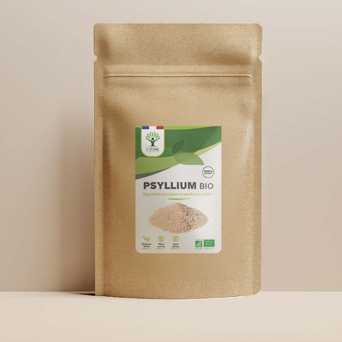 Psyllium bio poudre -  Bioptimal Bioptimal Superaliment infusion.organic