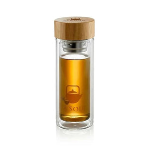 Double-layer glass thermos 350ml - Teapot, Thermos - Teapot, Thermos - infusion.organic