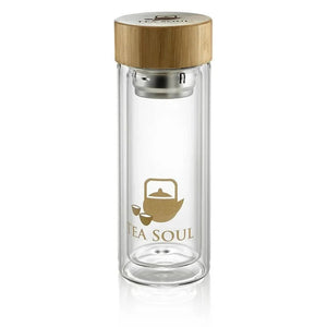 Double-layer glass thermos 350ml - Teapot, Thermos - Teapot, Thermos - infusion.organic