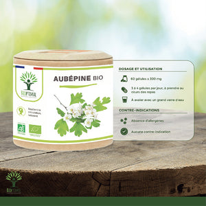 Aubépine bio gélules - Bioptimal Bioptimal Complément alimentaire infusion.organic