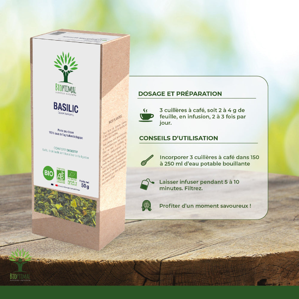 Basilic bio -  Bioptimal Bioptimal Infusion infusion.organic
