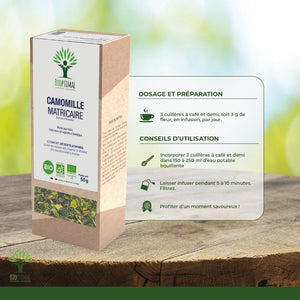Camomille matricaire bio -  Bioptimal Bioptimal Infusion infusion.organic